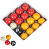 2" red and yellow pool balls set - quality competition / match balls for pool uk