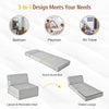 Folding Sofa Bed Convertible Sleeper Chair Bed Portable Lazy Floor Sofa Bed