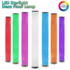 Colour Changing LED Floor Lamp Starlight Round Deco Tube Mood Light 104cm Tall
