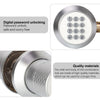 Smart Digital Electronic Door Lock Keypad Security Handle Door w/Key Night light