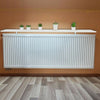 White Radiator Shelves, Including Easy Fit Brackets, Shelf sizes 120cm UK