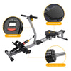 12-Gear Fitness Adjustable Magnetic Rowing Machine Rower w/ LCD Digital Monitor