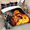 Duvet Cover Bedding Set with Pillow Cases Quilt Cover Single Double King Size UK