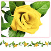 2 x8Ft Artificial Fake Silk Rose Flower Ivy Vine Garland Wedding Party 9 Colours