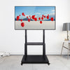 Ultra Heavy Duty Mobile 32-100 inch TV Stand Rolling TV Cart Mount with Wheels