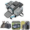 Pet Dog Cat Carrier Bag Backpack Expand Handbag Travel Hiking Outdoor Crate Tote