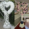 Balloon Stand Heart Shape Arch Frame Wreath Wedding Valentines Party Decor UK