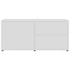 Modern TV Cabinet Stand Storage Cabinet With 2 drawers Living Room Furniture