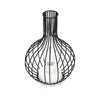 Retro Table Lamp Geometric Wire Industrial LED Light Bulb Bedside Desk Light UK
