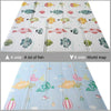2 SIDE THICK BABY KIDS PLAY MAT CRAWLING FOAM FOLDABLE CARTOON WATERPROOF CARPET