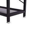 Industrial Console Table With Storage Shelf Hallway Living Room Slim Side Table