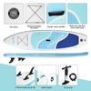 10/11.6 ft Adjustable Inflatable Surfboard Stand-Up SUP Inflatable Paddle Board