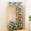 Anti-corrosion Lengthen Bamboo Clothes Rack Hanging Stand Shoe Box Basket Shelf