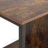 Industrial TV Entertainment Stand TV Cabinet Living Room Side Table with Shelves