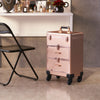 Nail Artist Travel Trolley Vanity Beauty Case Trolley Hairdressing Cosmetics Box