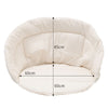 Fabric Cushion for Hanging Egg Chair Rattan Swing Chair Indoor Outdoor Seat Pad