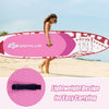 10.5 FT Inflatable Stand Up Paddle Board SUP Surfboard Adjustable Non-Slip Deck