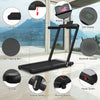 2 in 1 Folding Treadmill Electric Walking Running Machine Bluetooth LED Display