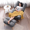 Orthopedic Recliner Armchair Fireside Relax Sleeper Sofa Chair and Footstool Set