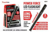 Black Baseball Bat LED Flashlight Q5 Cree Waterproof Security Super Bright Torch