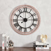 40/60cm Large Roman Numerals Home Garden Wall Clock Metal Big Giant Open Face