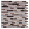 3D WATERPROOF WALLPAPER BATHROOM KITCHEN MOSAIC TILE WALL STICKER SELF-ADHESIVE