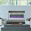 36/40/50/60 inch Surround Led Light Inset Electric Fire Fireplace Set Home