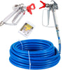 3600PSI High Pressure Airless Paint Sprayer Spray Gun/ 50ft/15m Spray Hose Tube