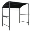 Grey Garden Pop Up Foldable Gazebo Shelter Marquee Charcoal BBQ Tent Camping