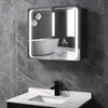 LED Bathroom Mirror Cabinet Illuminated Storage Cabinet Touch Sensor with Lights