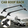 105CM Universal Lockable No Rails Anti Theft Car Roof Rack Bar Luggage Carrier