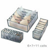 Foldable Underwear Storage Box Compartment Underpants Bra Organizer Drawer UK