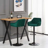 2/4x Bar Stools Gas Lift Swivel Stool Vilvet Breakfast Kitchen Cafe Chairs