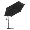 3M Banana Parasol Cantilever Umbrella Adjustable Garden Ourdoor Patio w/ Base