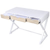 Household Computer Desk Office PC Laptop Table with 3 Drawers for Home Study Use