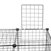 Pet Playpen Fence DIY Playpen Puppy Dog Cat Animal Cage Exercise Metal PP Indoor