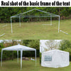 3X3m 3X4m 3X6m Gazebo Garden Marquee Party Tent with Sides Wall Wedding Canopy