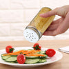Revolving Rotating Steel 12/16 Jar Spice Rack Storage Glass Jars & Chrome Lids