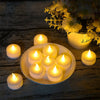 LED Flameless Candle Battery Operated Tea Light Flickering Celebrate UK Stock