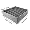 3pcs Foldable Underwear Bra Fabric Socks Box Storage Organizer Drawer Dividers
