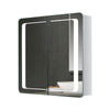 Bathroom Bright LED Mirror Cabinet With Storage Demister Shaver Socket Bluetooth