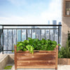 UK City Garden Raised Bed Elevated Flower Vegetable Grow Planter Box Seed Soil