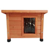 @Pet Outdoor Cat House Wood D171 Pet Kennel Shelter Kitten Cabin Pet House @Pet