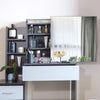 Dressing Table With Drawers Mirror Stool Set Makeup Desk Vanity Table Bedroom