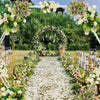 Large Wedding Arch Frame Backdrop Freestanding Venue Flower Balloon RackMoongate