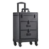 Luxury Makeup Trolley Case Cosmetics Nail Hairdressing Salon Beauty Rolling Box