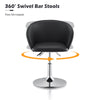 1 x PU Faux Leather Salon Chair Bar Stool Swivel Rotating Adjustable Height Sofa