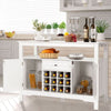 Modern Sideboard Cabinet Kitchen Cupboard 12 Bottles Wine Rack Display Shelves