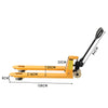 Garage Workshop 2.5T Manual Hydraulic Hand Pallet Truck Nylon Wheel Fork Lifting