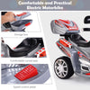 Kids Electric Motorbike 6V Battery Powered Ride on Motorcycle with Horn Music